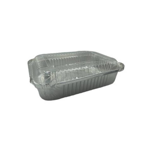 Foil Container with Clear Lid Combo 750ml - Pack of 25