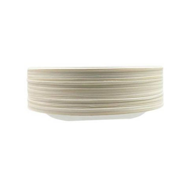 Healthy Life- Sugarcane Plate Eco Disposable - 22cm - Pack of 100