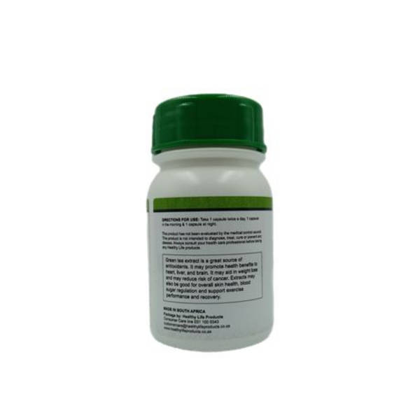 Healthy Life Green Tea Capsules 500mg - 60