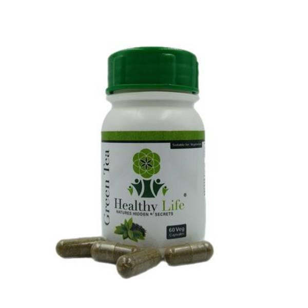 Healthy Life Green Tea Capsules 500mg - 60