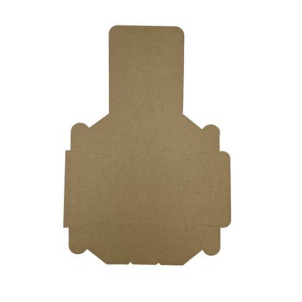 Kraft Burger Boxes 600ml - Disposable Packaging - 25 Pack