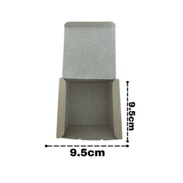 Kraft Burger Boxes 600ml - Disposable Packaging - 25 Pack