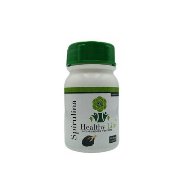 Healthy Life - Spirulina Capsules - 60's