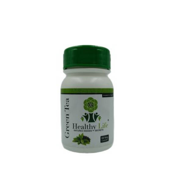 Healthy Life Green Tea Capsules 500mg - 60