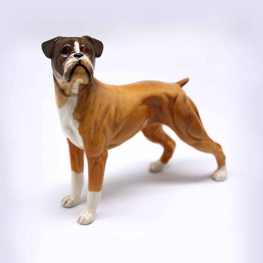 Beswick Boxer Blue Mountain Greta Figurine