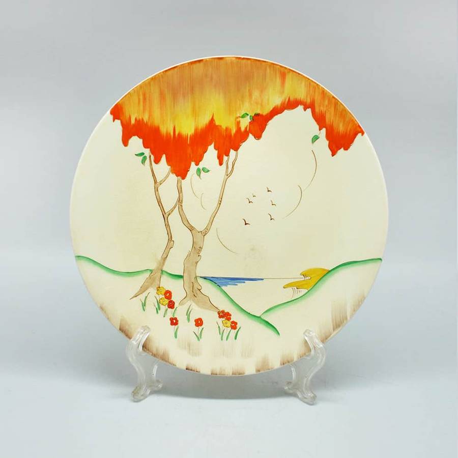 Clarice Cliff Bizarre Pattern Plate