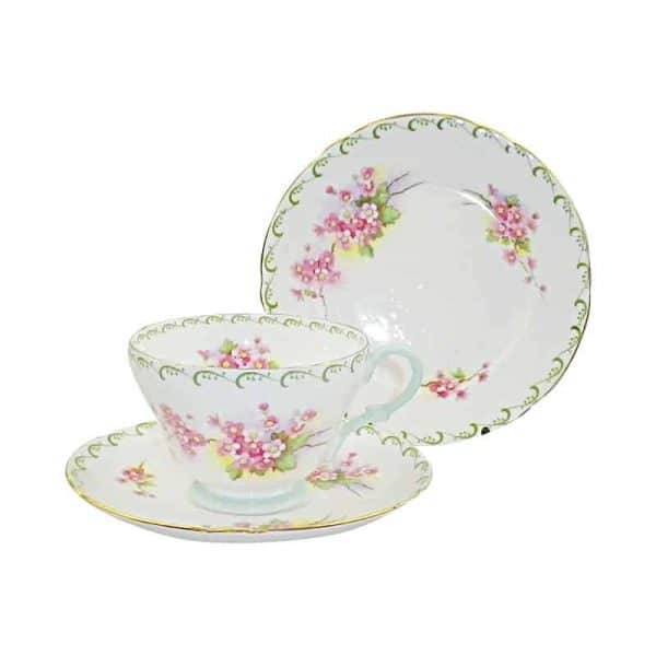 Shelley Blossom Pattern Trio 13527