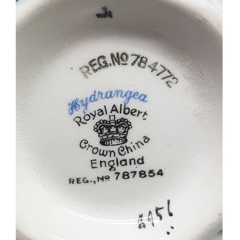 Royal Albert Hydrangea Pattern Trio