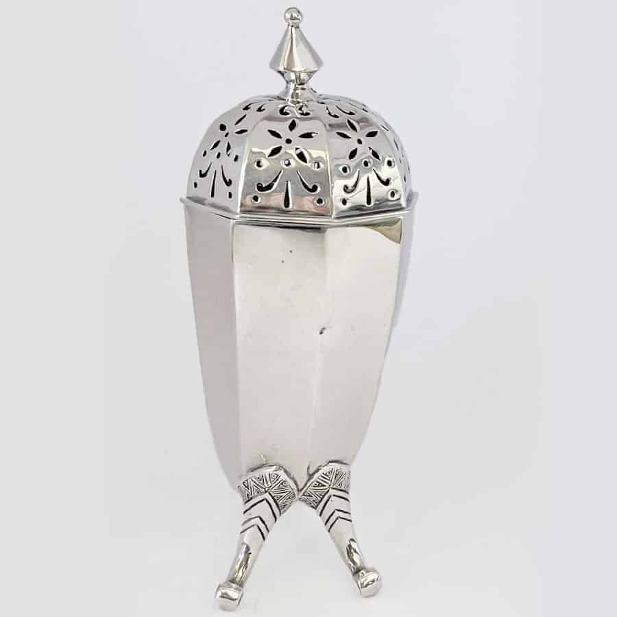 Silver Sugar Castor Birmingham 1904 Dolphin Detail