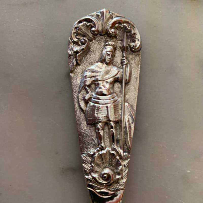 Rare Hallmarked Silver Spoon By George W Adam Chawner and Co London 1870