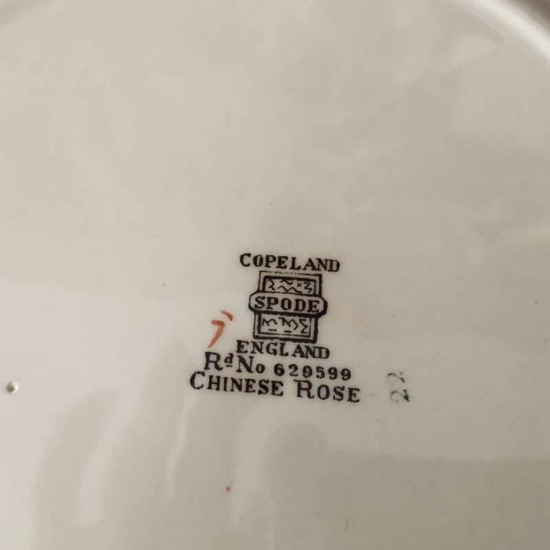 Copeland Spode Chinese Rose Coffee Demitasse