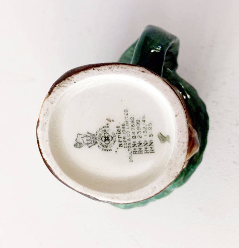 Royal Doulton Arriet Miniature Character Jug