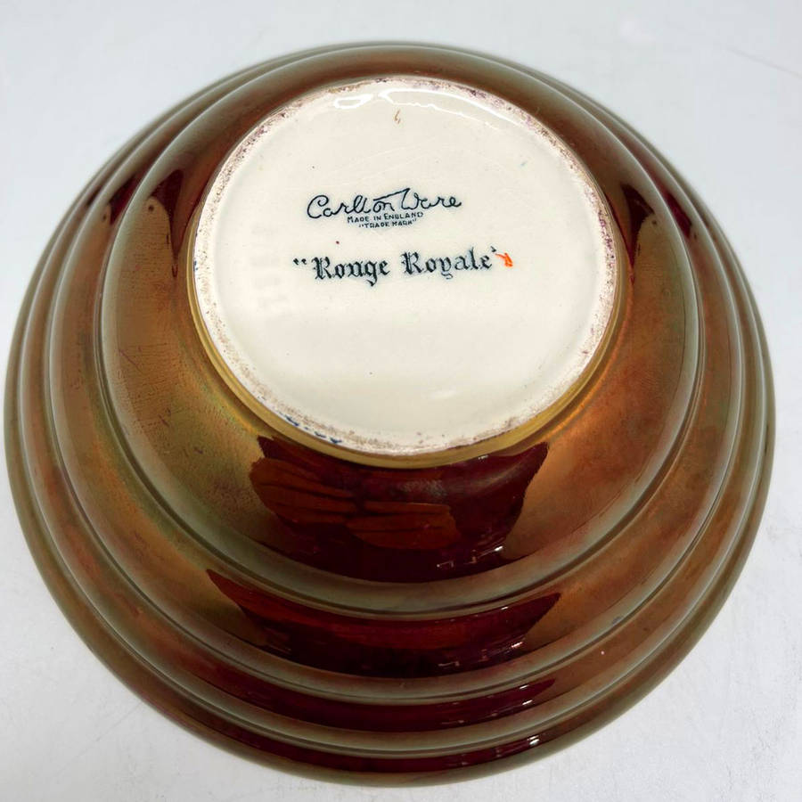 Carlton Ware New Stork Rouge Royale Bowl