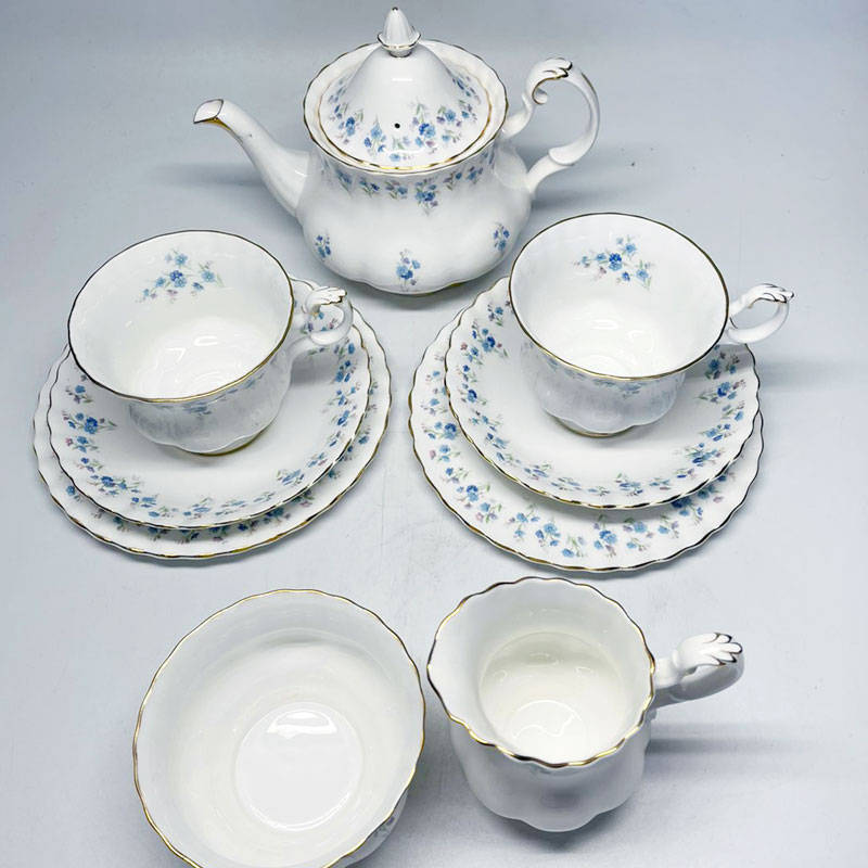 Royal Albert Bachelor Tea Set Memory Lane