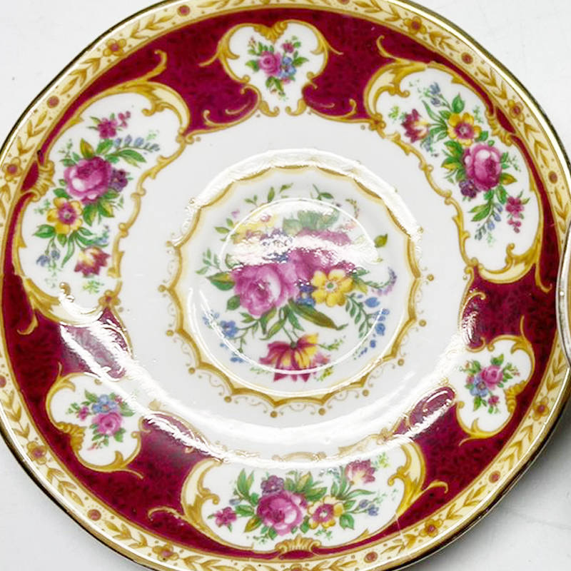 Royal Albert Lady Hamilton Demitasse Duo Avon