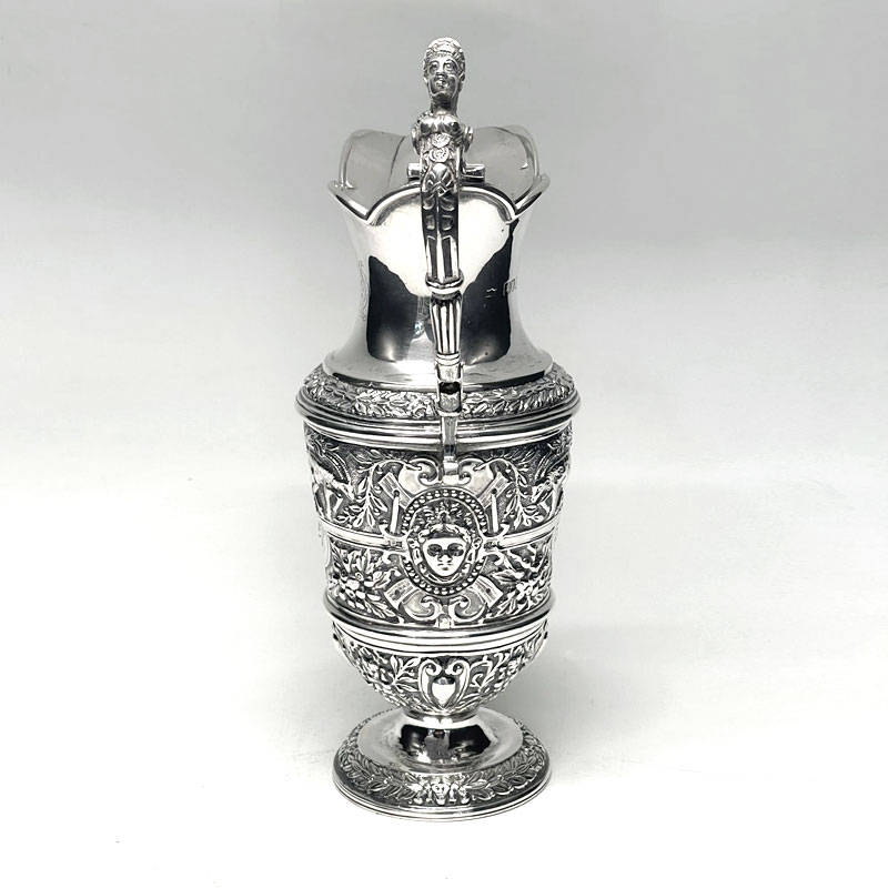 Hallmarked Silver Claret Jug London 1917 J N Mappin