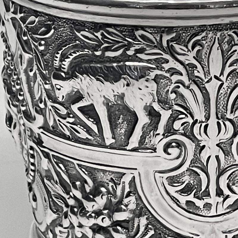 Hallmarked Silver Claret Jug London 1917 J N Mappin