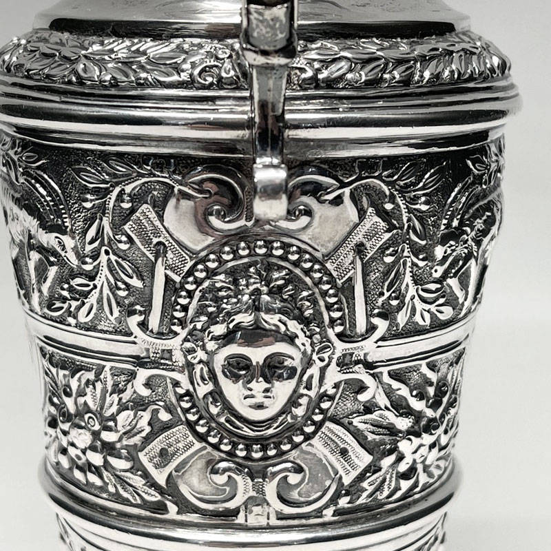 Hallmarked Silver Claret Jug London 1917 J N Mappin