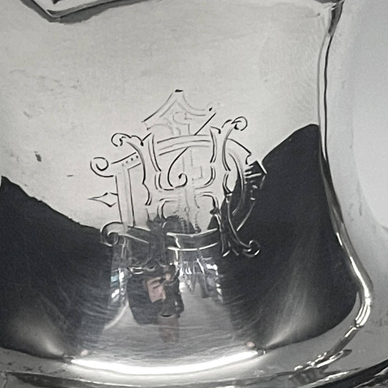 Hallmarked Silver Claret Jug London 1917 J N Mappin