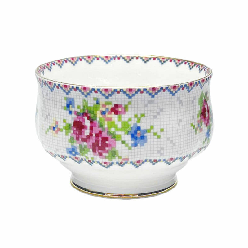 Royal Albert Petit Point Coffee Sugar Bowl