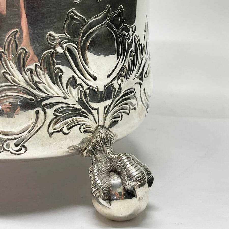 Victorian Covered Silver Tankard John Chapple and John Mantle London 1890