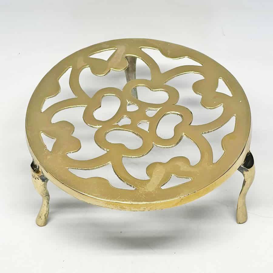 Ornate Brass Trivet
