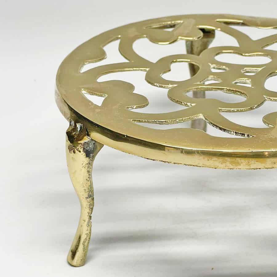Ornate Brass Trivet