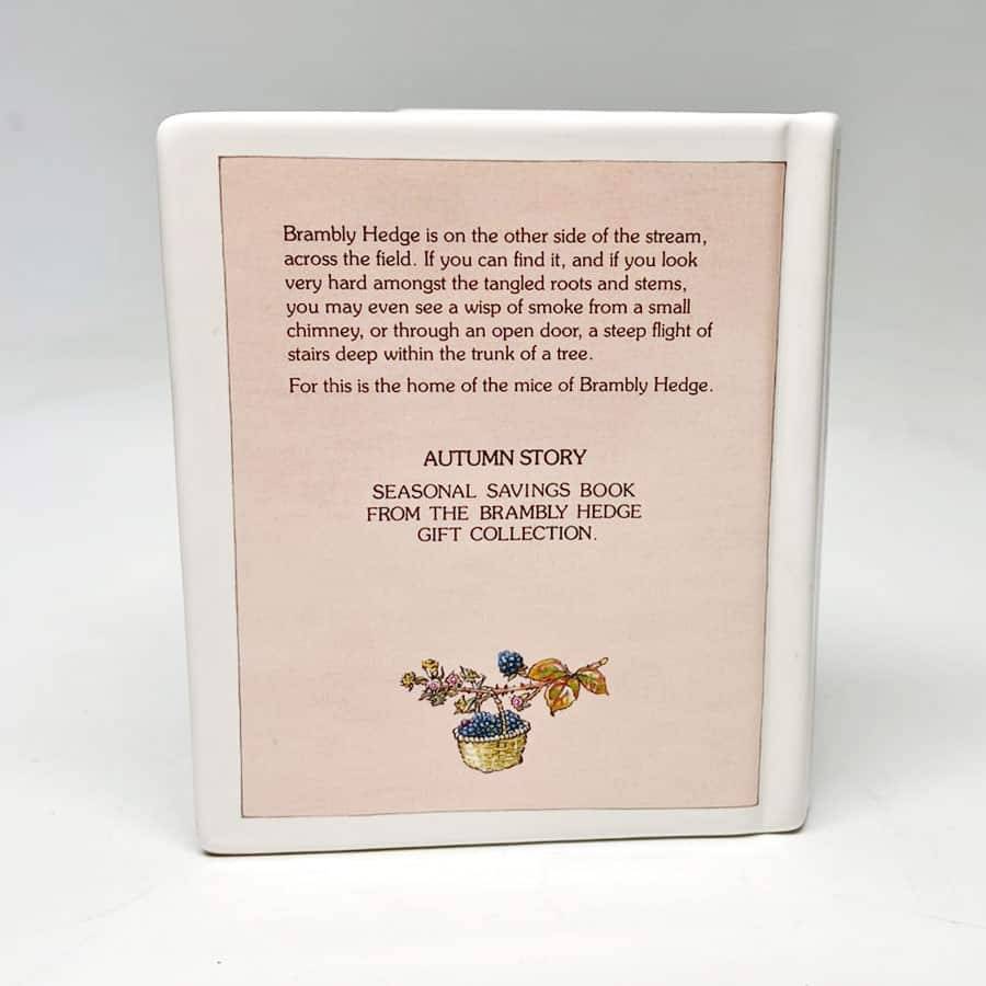Brambly Hedge By Royal Doulton Autumn Savings Book