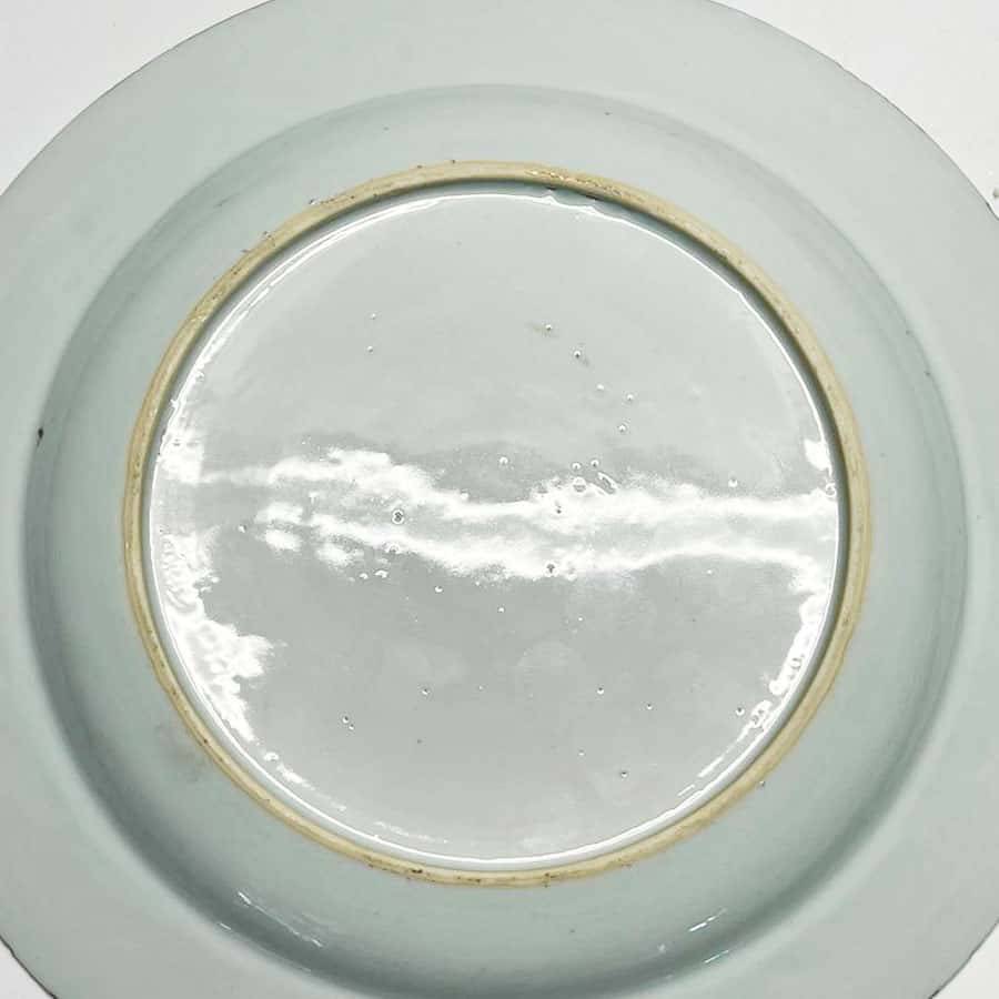 Chinese 18th Century Qianlong Willow Pattern Set Of 6 Plates 1775