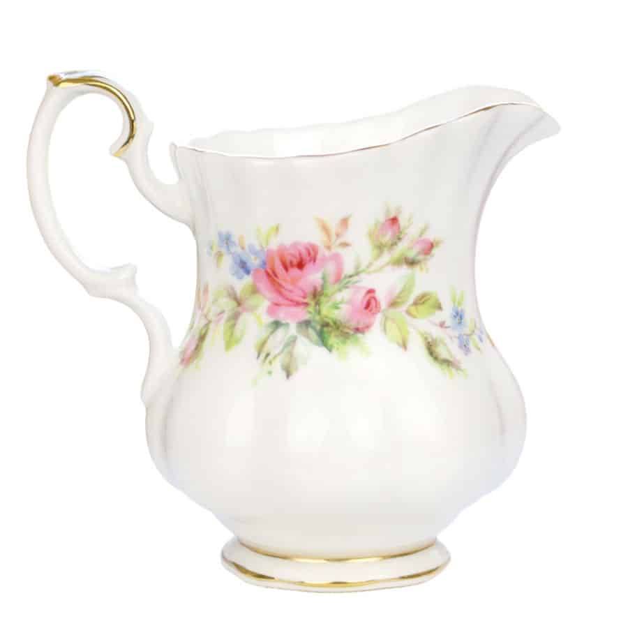 Royal Albert Moss Rose Tea Milk Jug