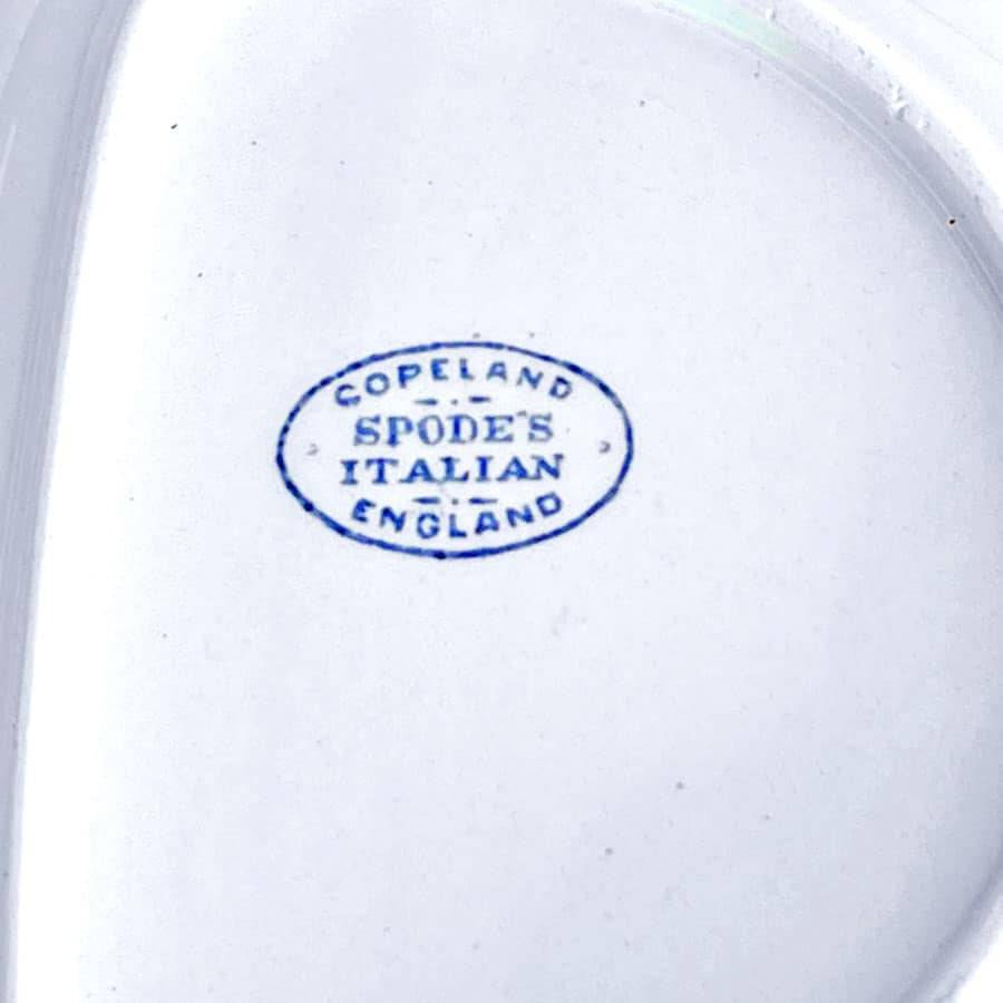 Copeland Spode Blue Italian Small Lidded Vegetable Bowl