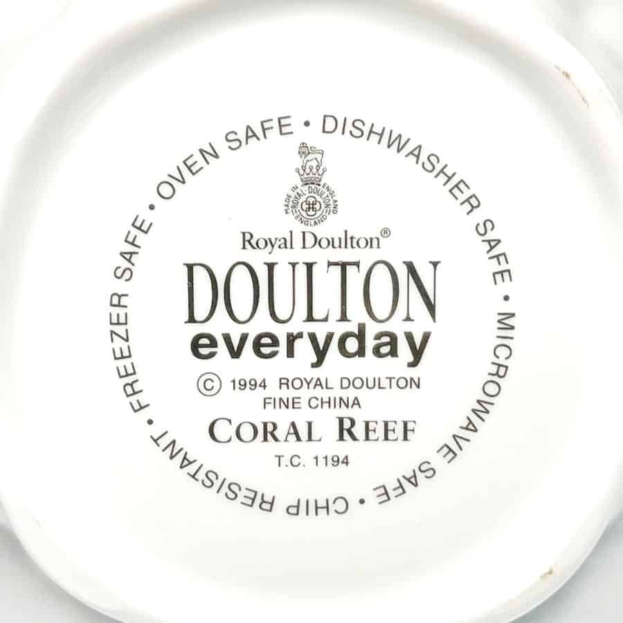 Royal Doulton Coral Reef Tea Pot TC1194
