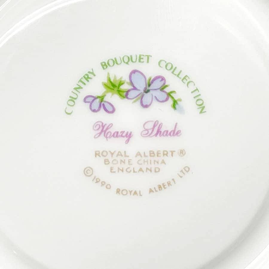Royal Albert Country Bouquet Collection Hazy Shade Tea Duo