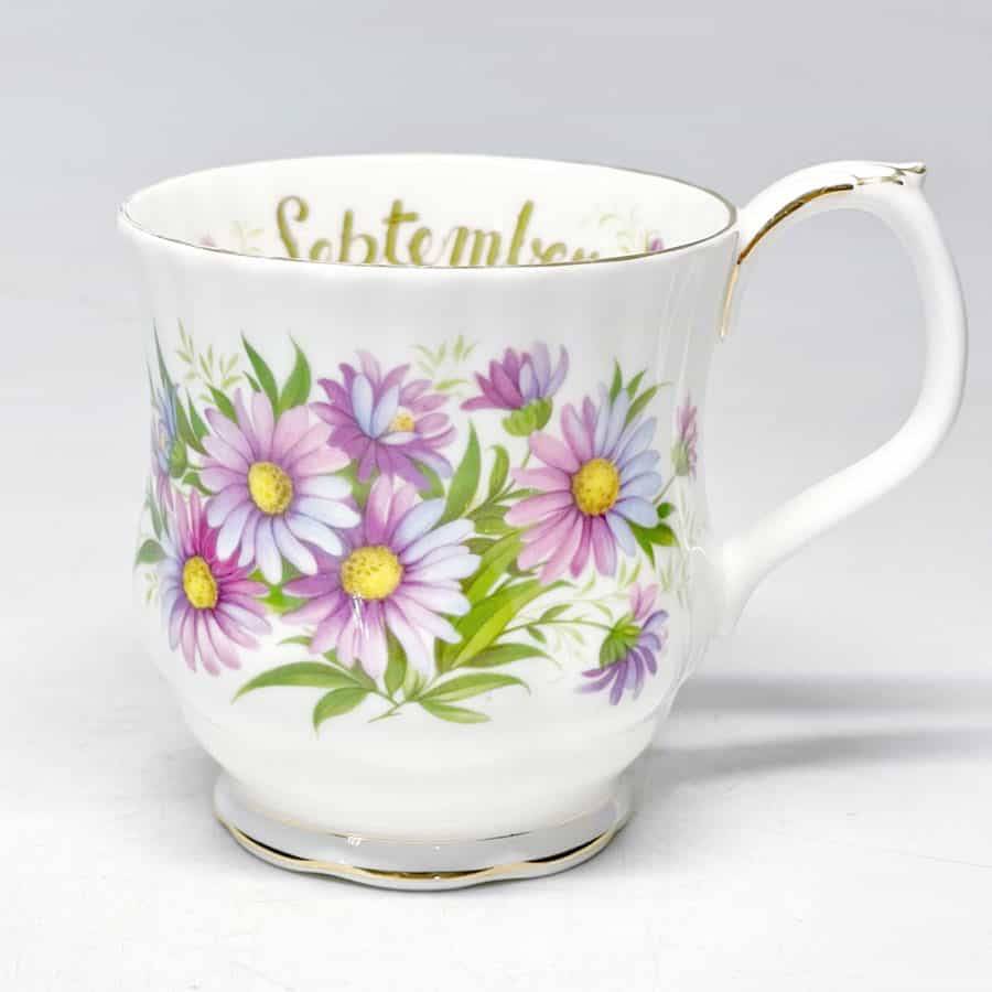 Royal Albert Flower of The Month Mug September
