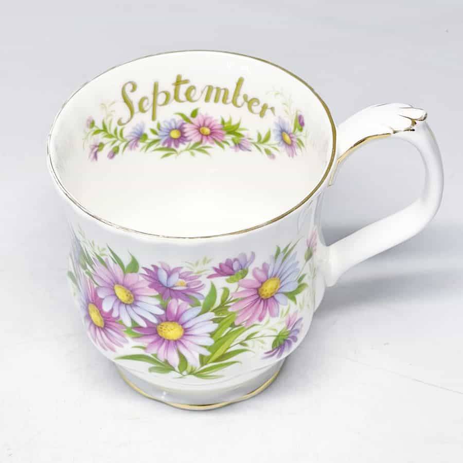 Royal Albert Flower of The Month Mug September