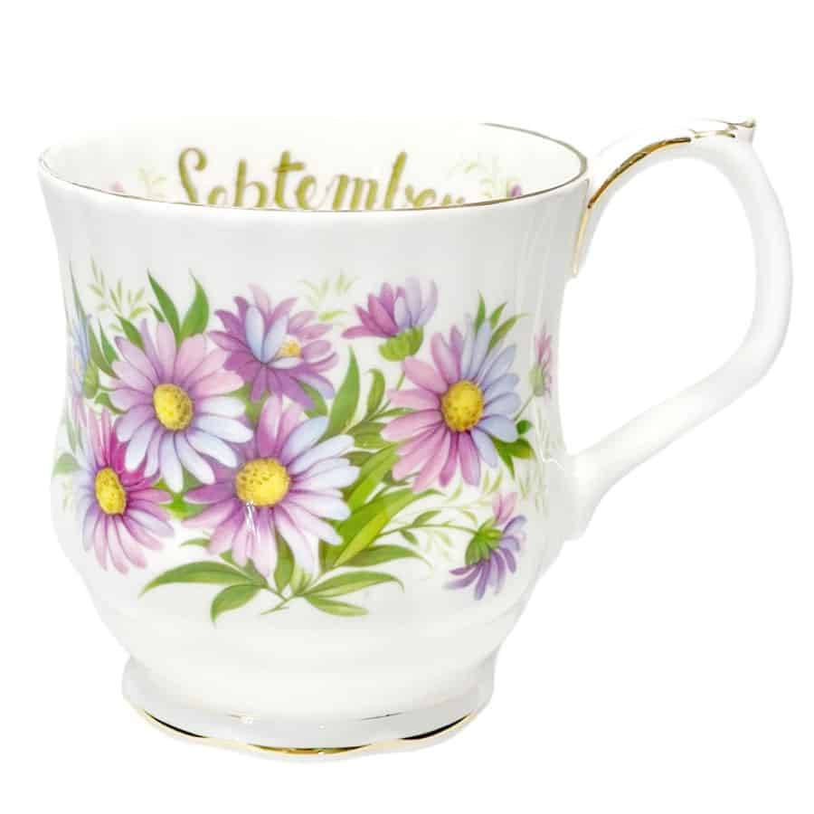 Royal Albert Flower of The Month Mug September