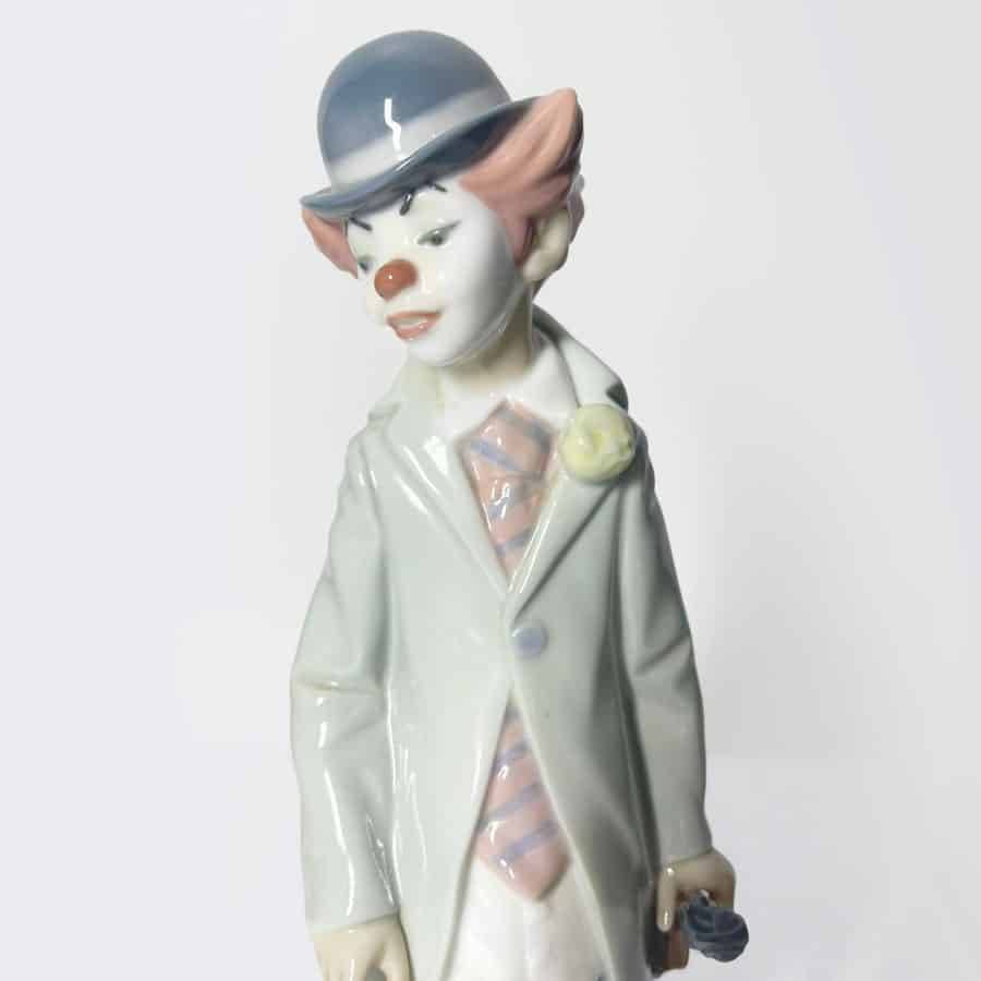 Lladro Circus Sam Clown With Violin 5472