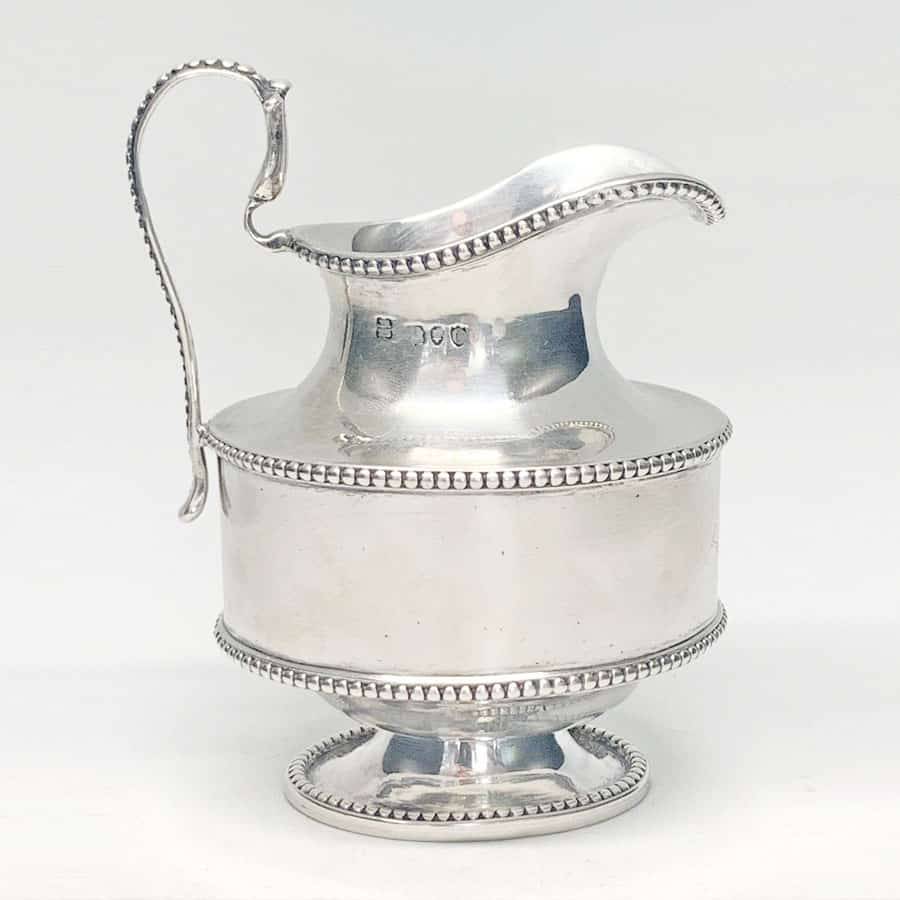 Hallmarked  Silver Milk Jug London 1889 John Aldwinckle