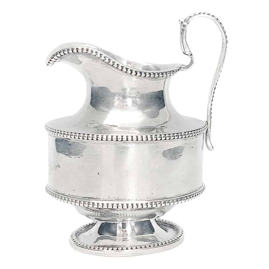Hallmarked  Silver Milk Jug London 1889 John Aldwinckle