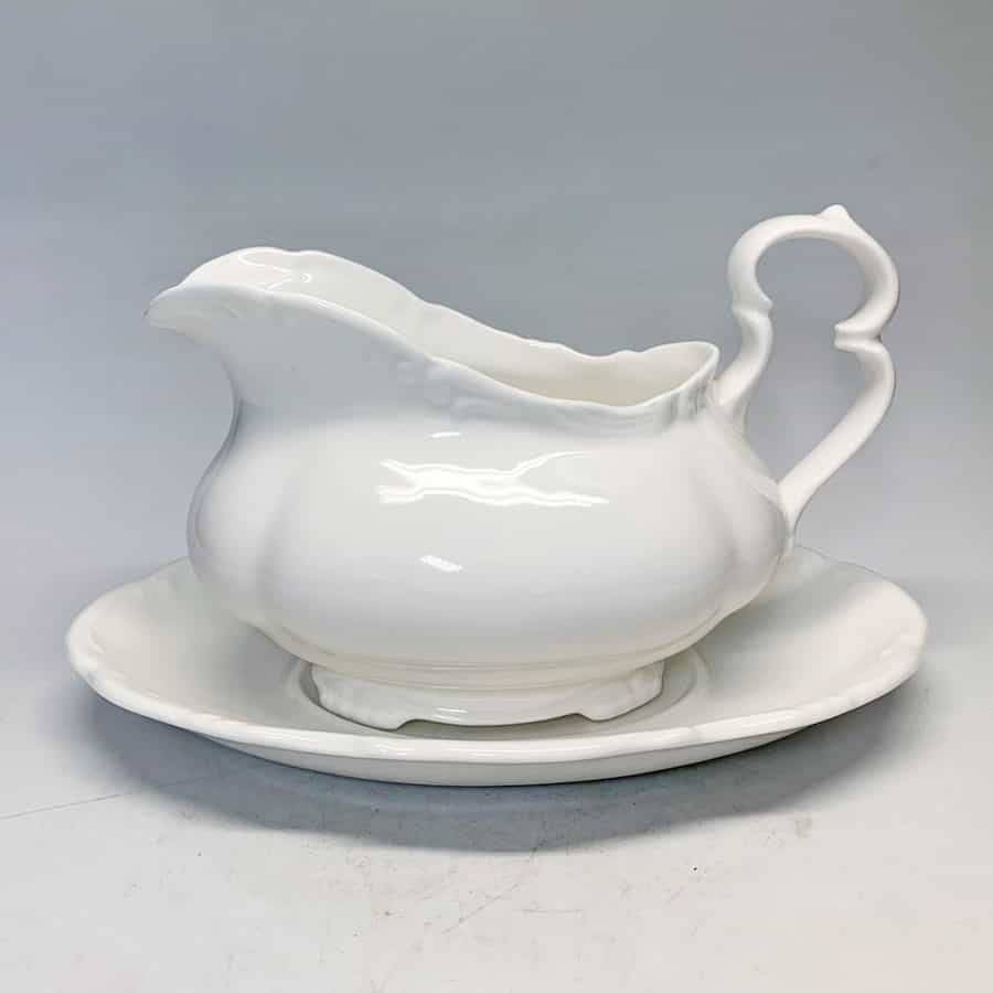Royal Albert Gossamer Gravy Boat and Stand