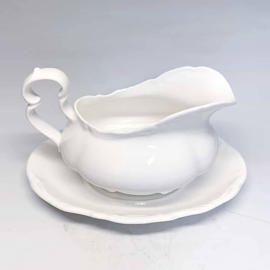 Royal Albert Gossamer Gravy Boat and Stand