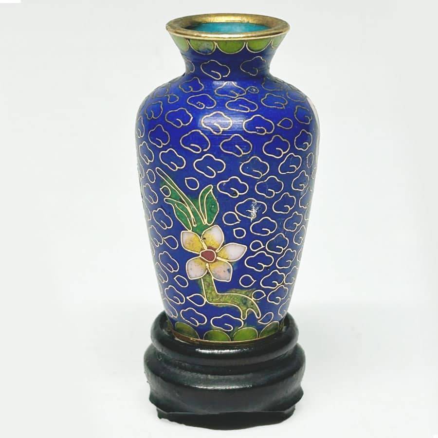 Cloisonne Japanese Miniature Vase 20th
