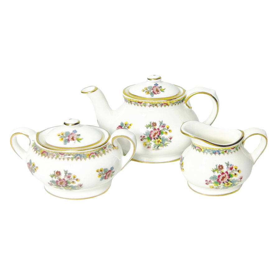 Coalport Ming Rose Miniature Tea Service