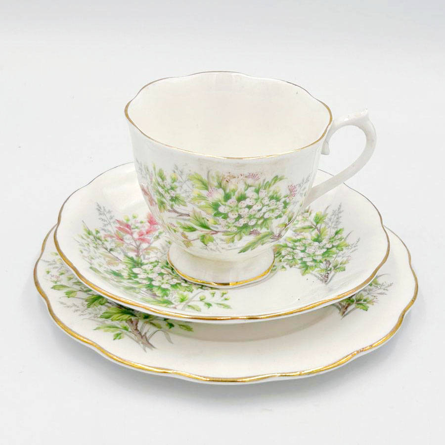 Royal Albert Trio Friendship Series Hawthorn