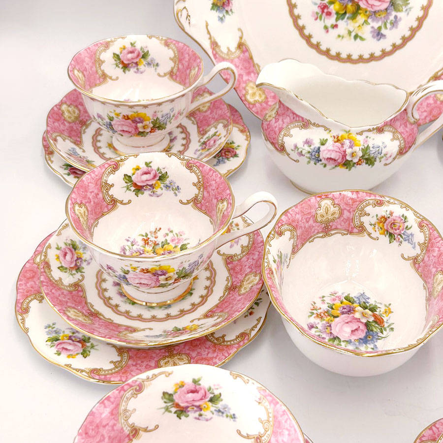 Royal Albert Lady Carlyle Pattern Tea Set