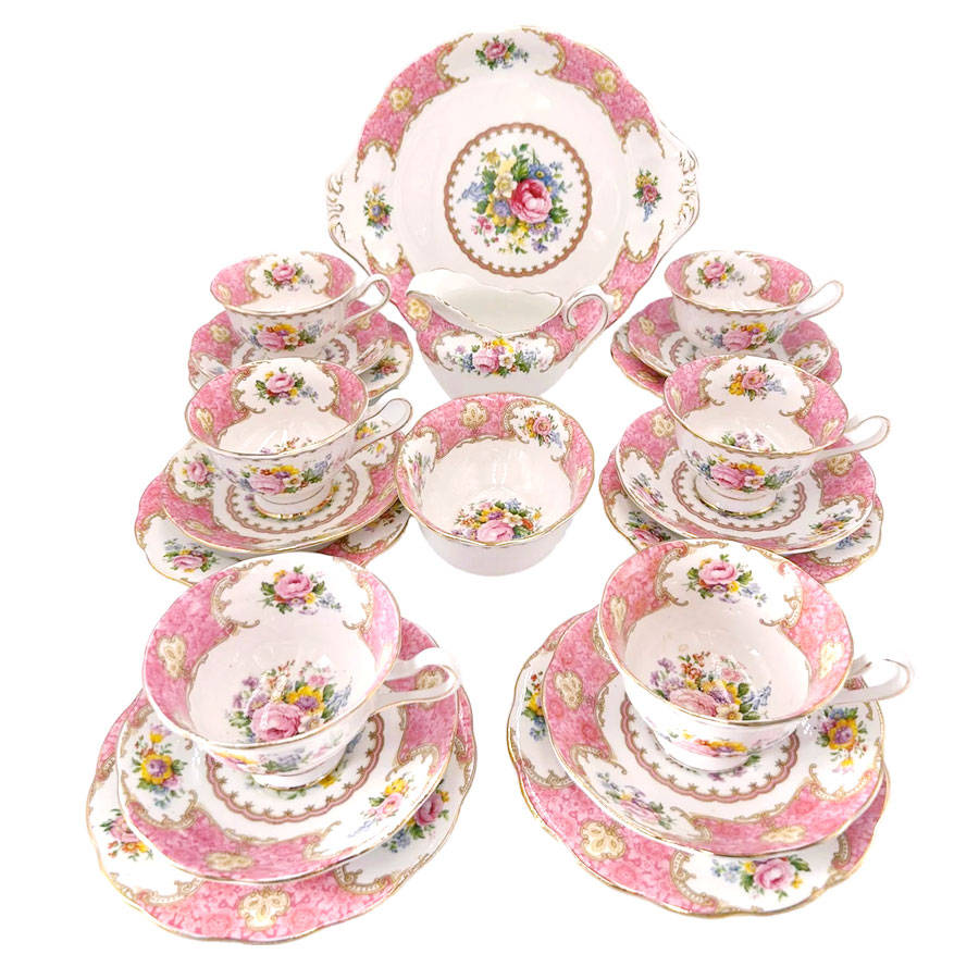 Royal Albert Lady Carlyle Pattern Tea Set