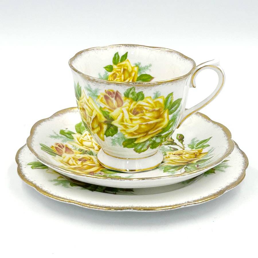 Royal Albert Tea Rose Tea Trio