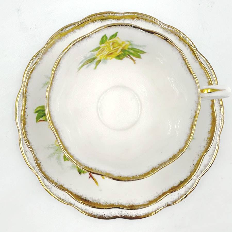 Royal Albert Tea Rose Tea Trio