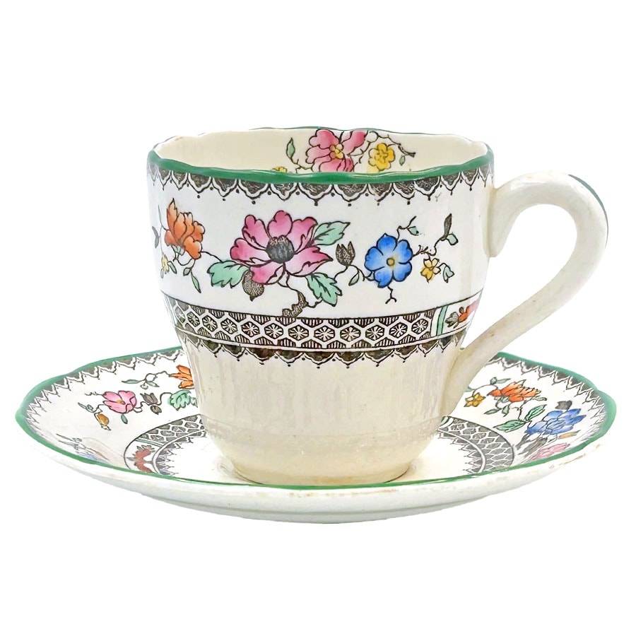 Copeland Spode Chinese Rose Coffee Demitasse