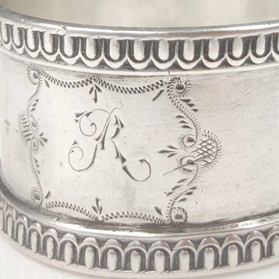 Hallmarked  Silver Birmingham 1906 Serviette Ring